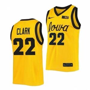 Caitlin Clark Yellow NCAA Iowa Jersey XL Ships from US
